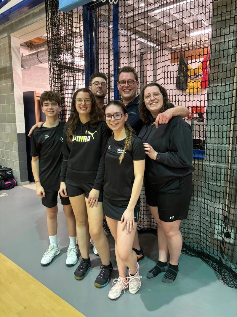 Interclub 2025/2026 — badminton au club Les Volants Frameries (photo 16)