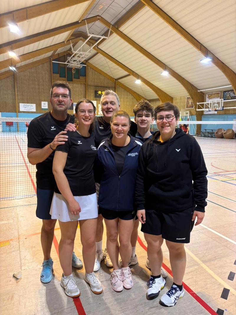 Interclub 2025/2026 — badminton au club Les Volants Frameries (photo 12)