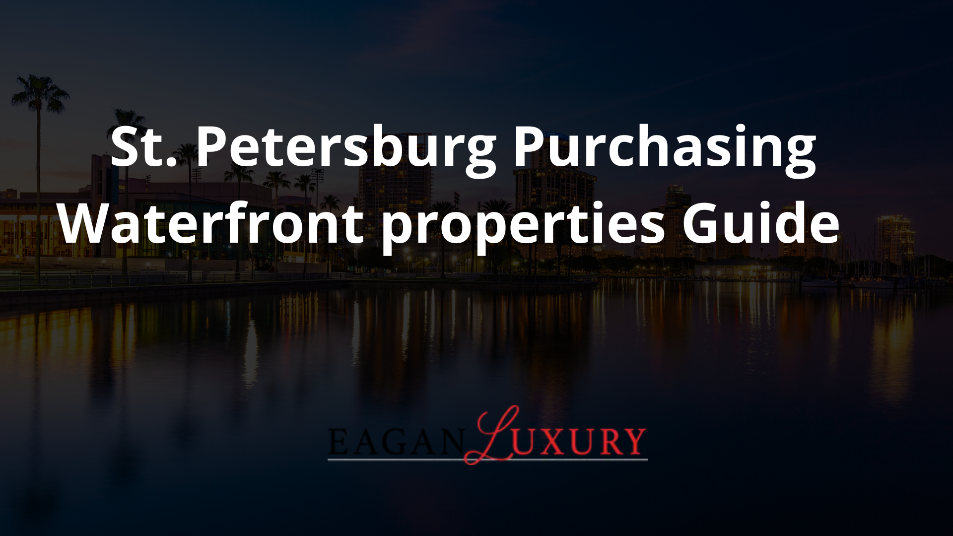 St. Petersburg, Florida, known as the "Sunshine City," provides extensive waterfront access along Tampa Bay and surrounding waterways
