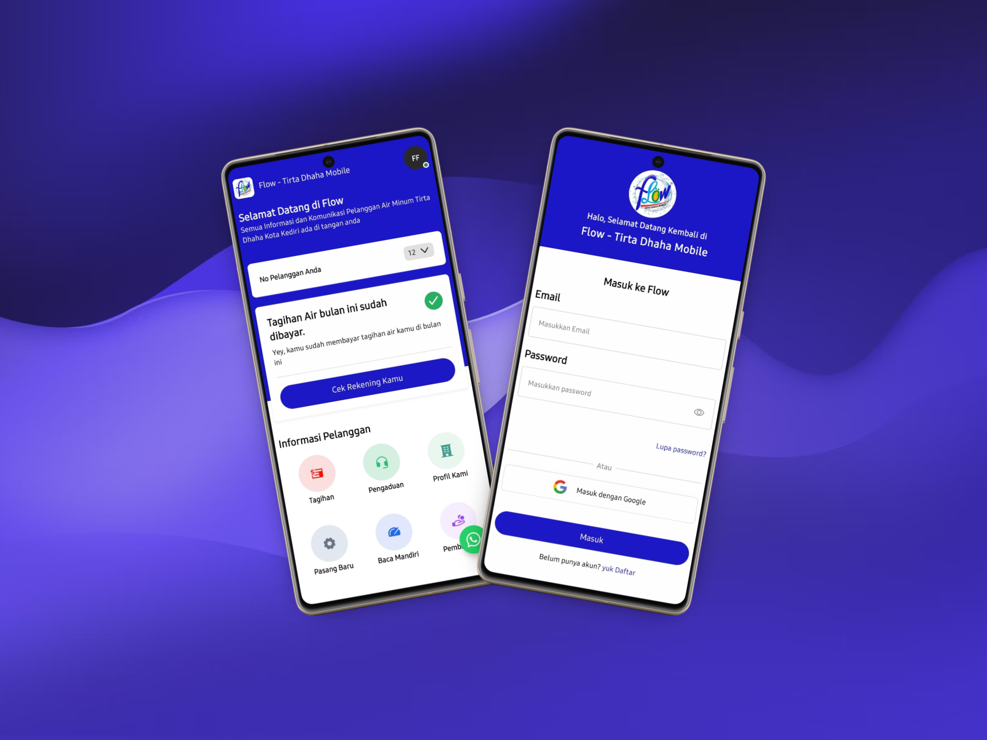 Mobile Customer Service Application - Flow
