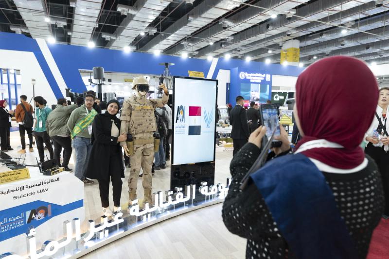 Custom defence exhibition stand built by Orchestra Media at a major international military trade show