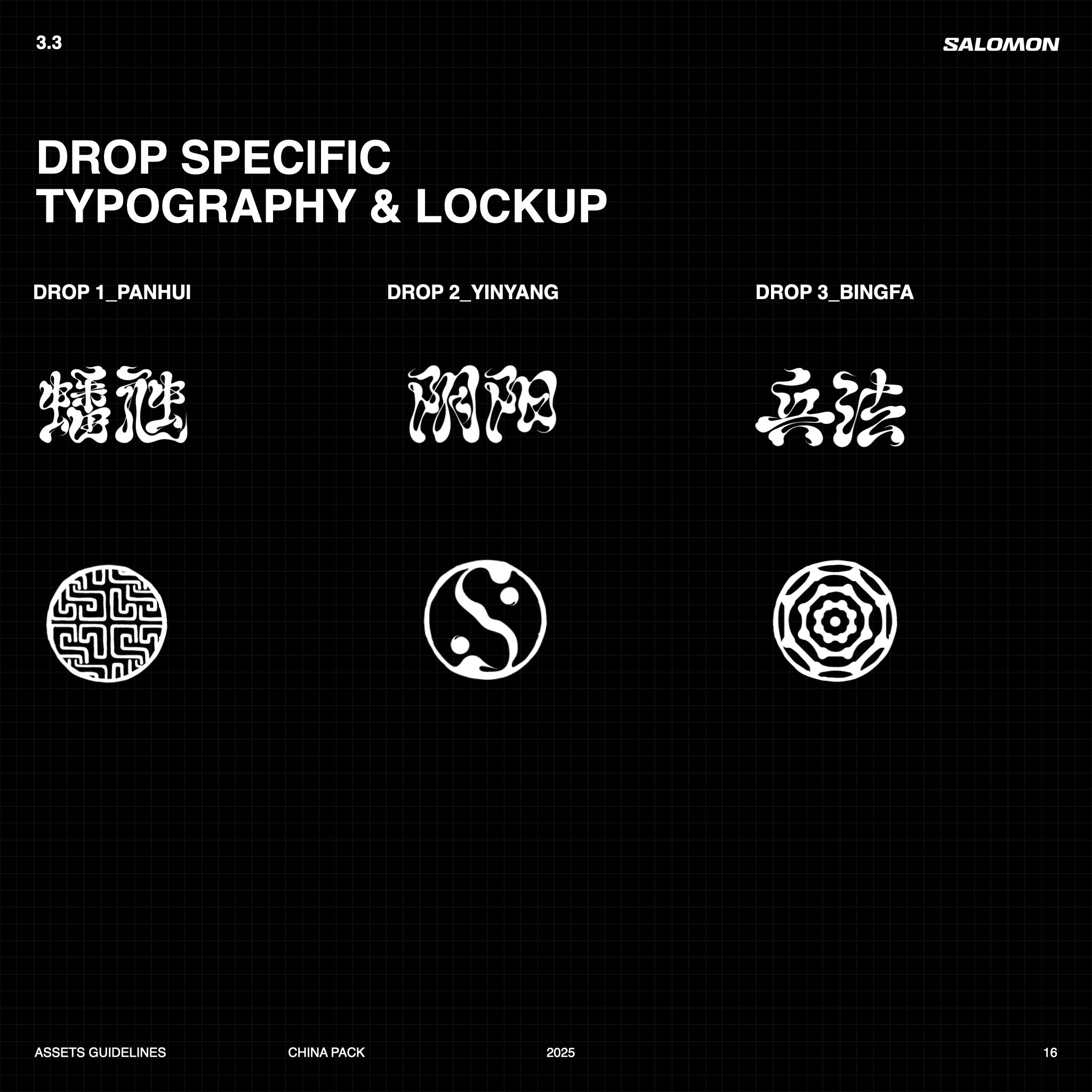 Salomon Tao of Mountains Graphic Elements
