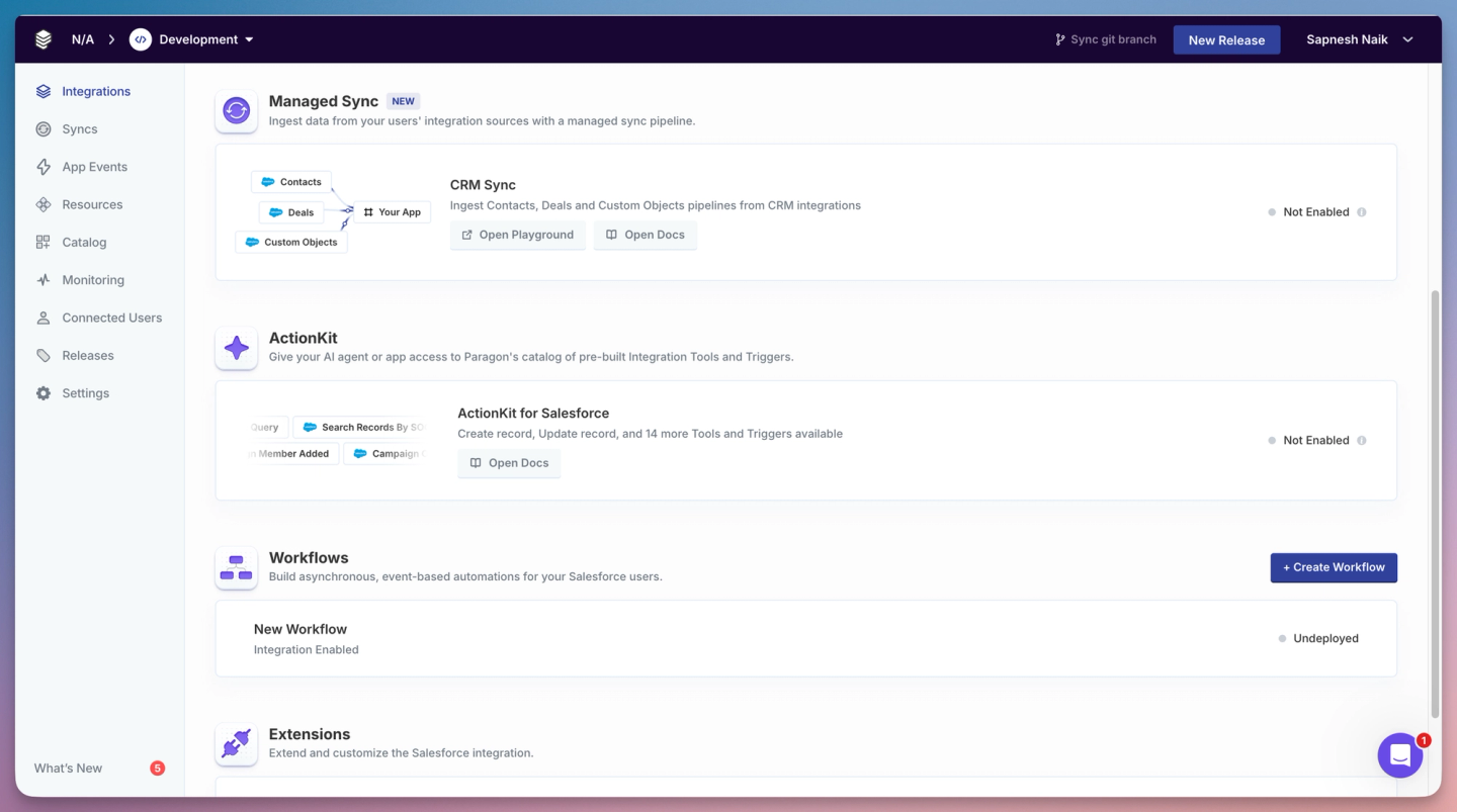 paragon product suite salesforce