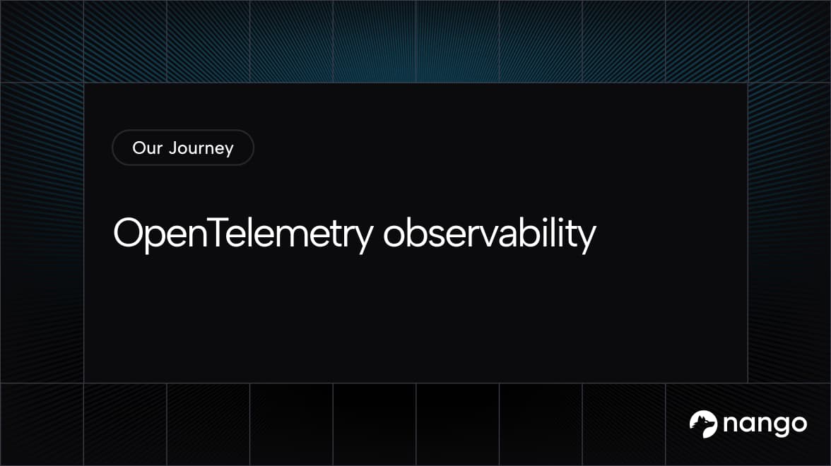 OpenTelemetry observability | Nango Blog