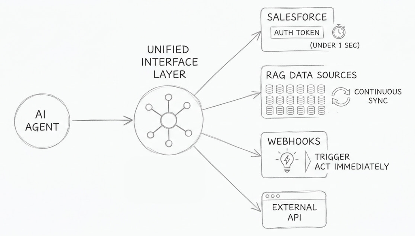69af1cde261a422521a1e9fe unified apis for ai agents rags