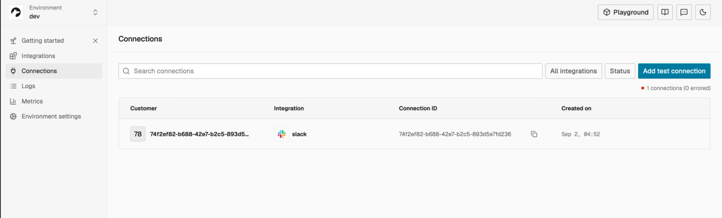 management mcp nango connections demo user