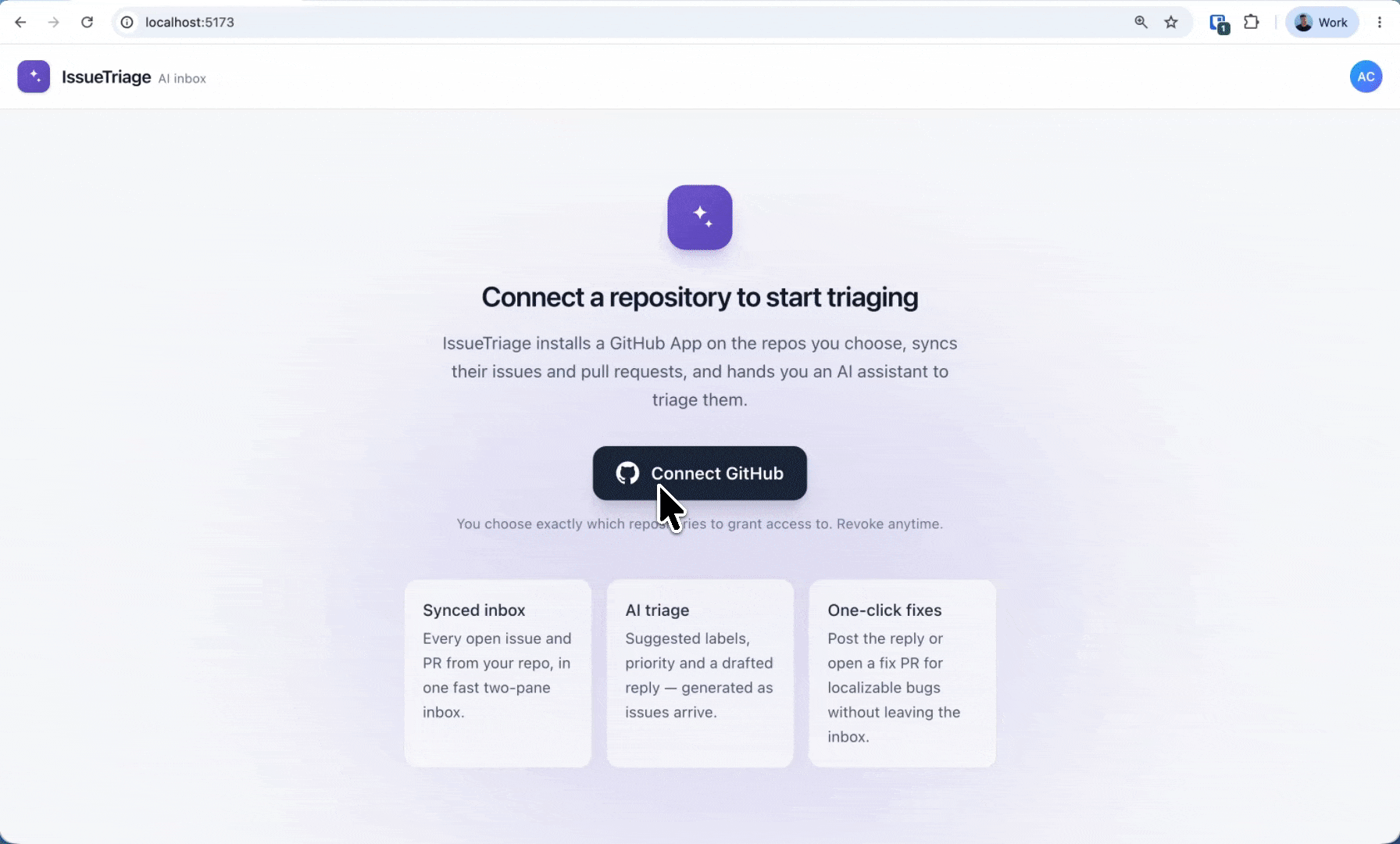 github nango connect auth and sync