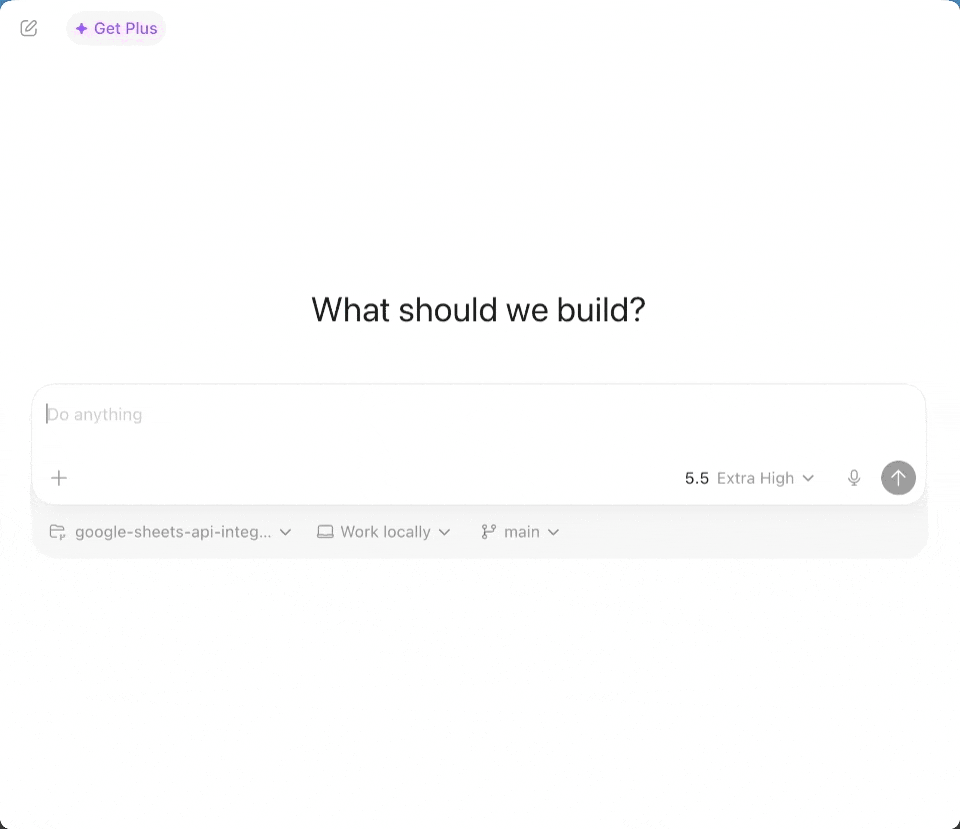 codex building fetch spreadsheet rows sync