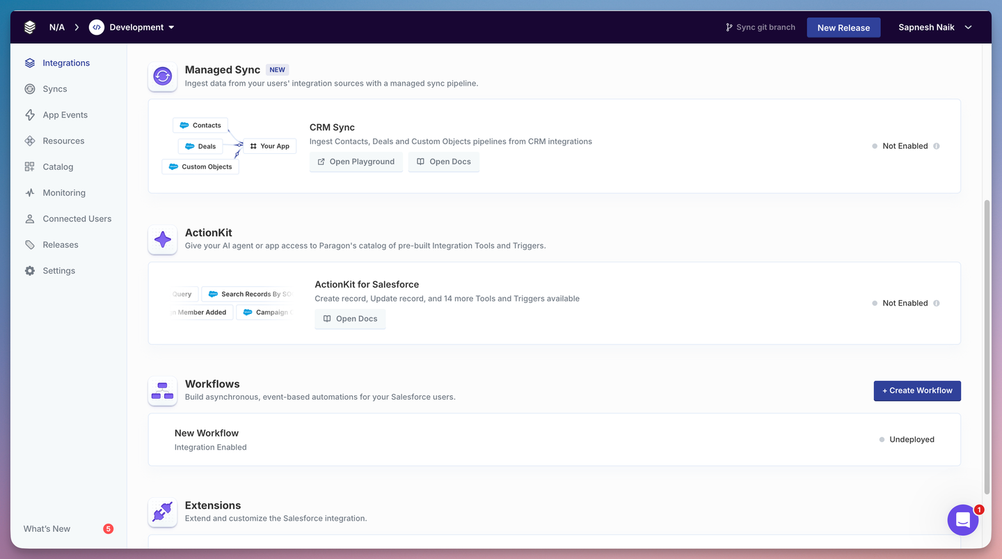 paragon product suite salesforce