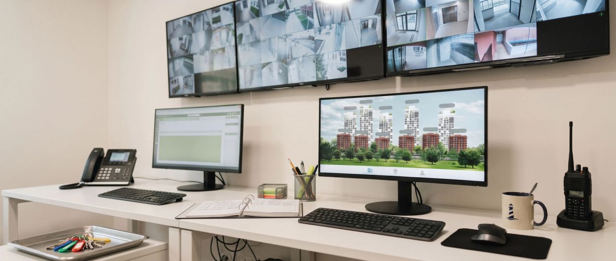 Guardiania locale tecnico condominio sistemi di building automation e controllo BACS