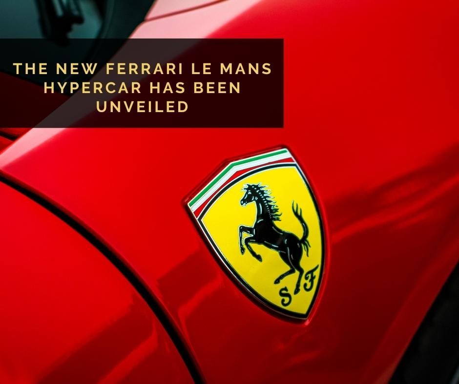 Ferrari Unveils Its Le Mans Hypercar