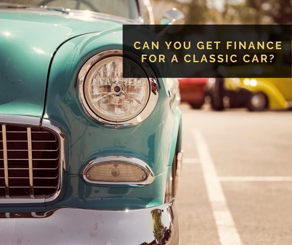 Can you get finance for a classic car?