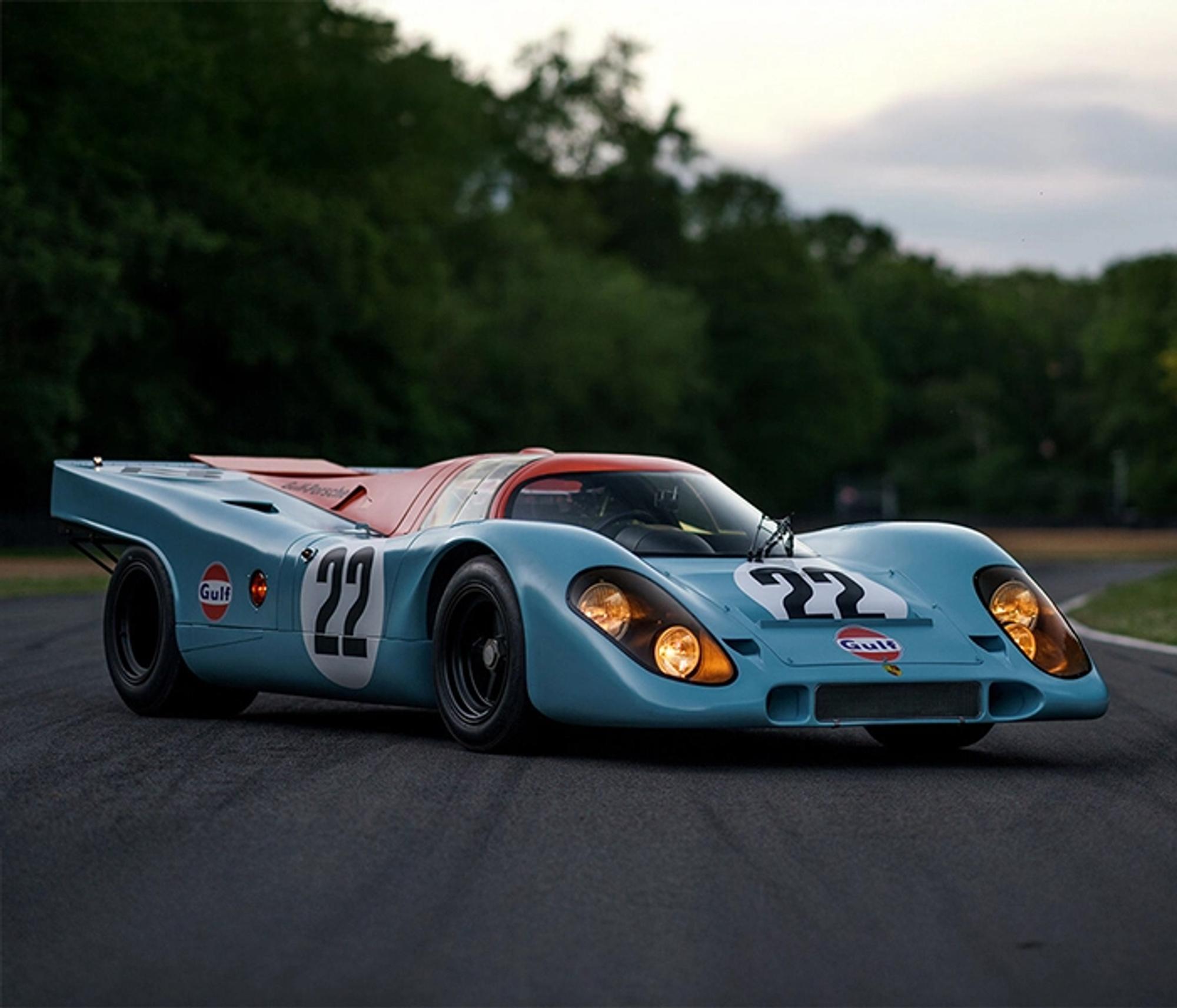 Steve McQueen’s Porsche 917 Heads to Auction