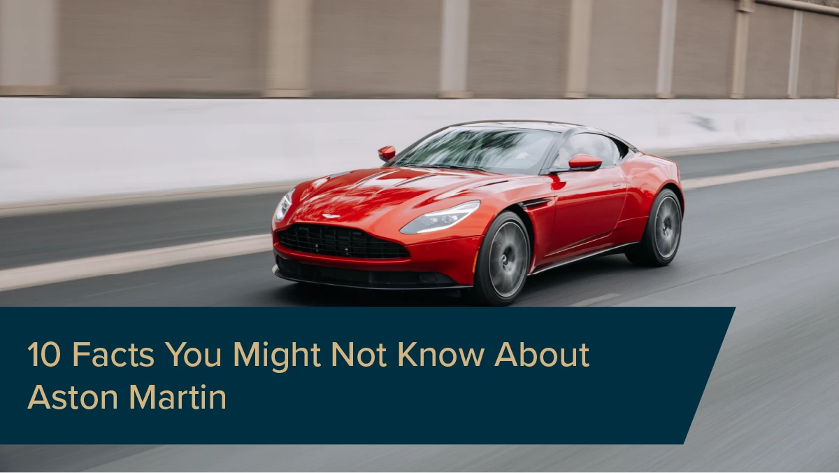 10 Facts About Aston Martin
