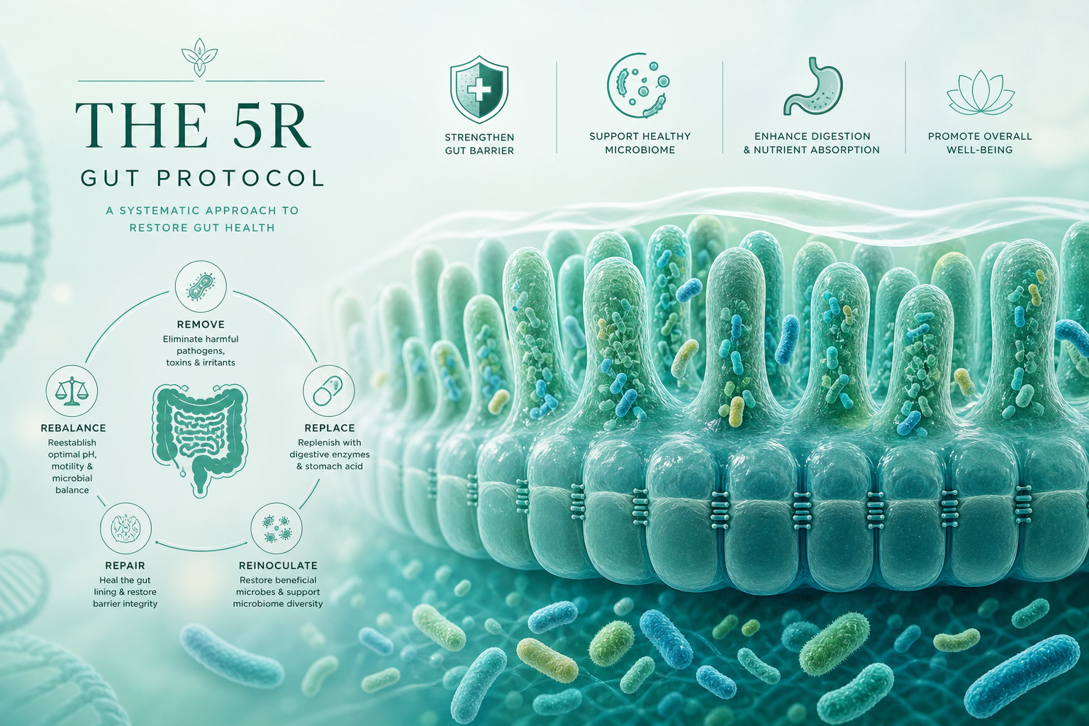 The 5R Gut Protocol 2026 Update: Microbiome-Targeted Reinoculation and What Has Changed