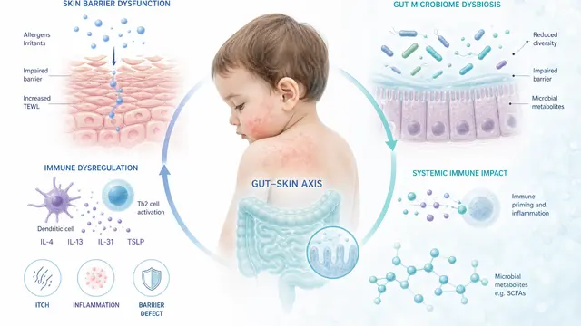 Case Study: Eczema Resolution in a 7-Year-Old Boy — Food Sensitivity Elimination and Gut Microbiome Restoration Using the Functional Health Matrix