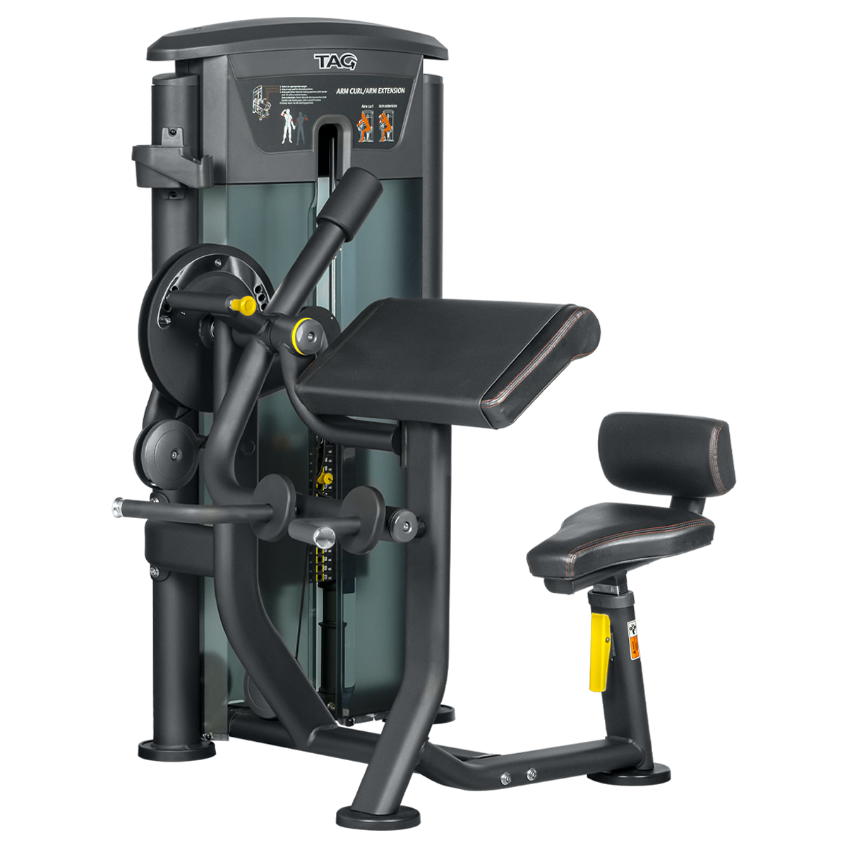 Tag Fitness ELITE Bicep Curl/Tricep Extension - Commercial fitness equipment