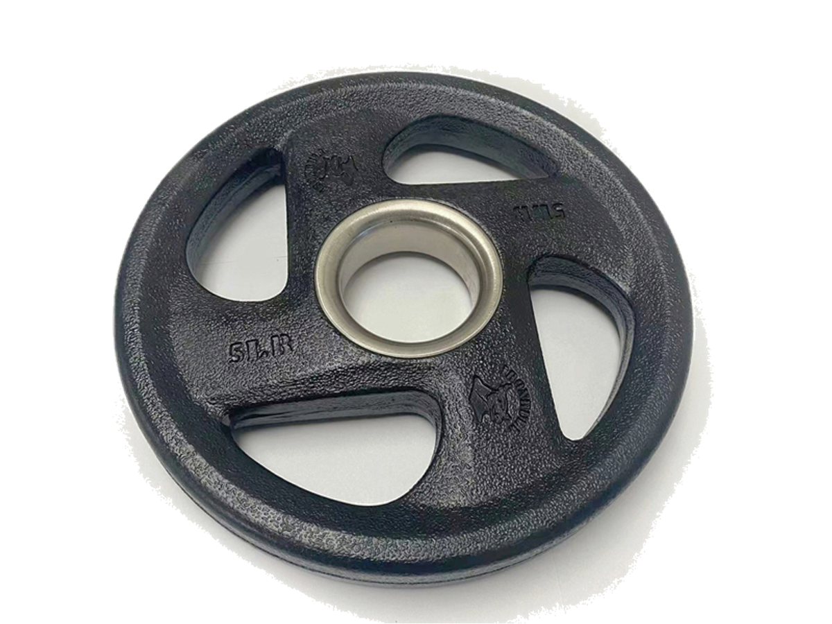 Apollo Athletics IR5100-2.5 to 45 LB Rubber coated plates 2.5, 5, 10, 25, 35, 45 LB - Commercial fitness equipment