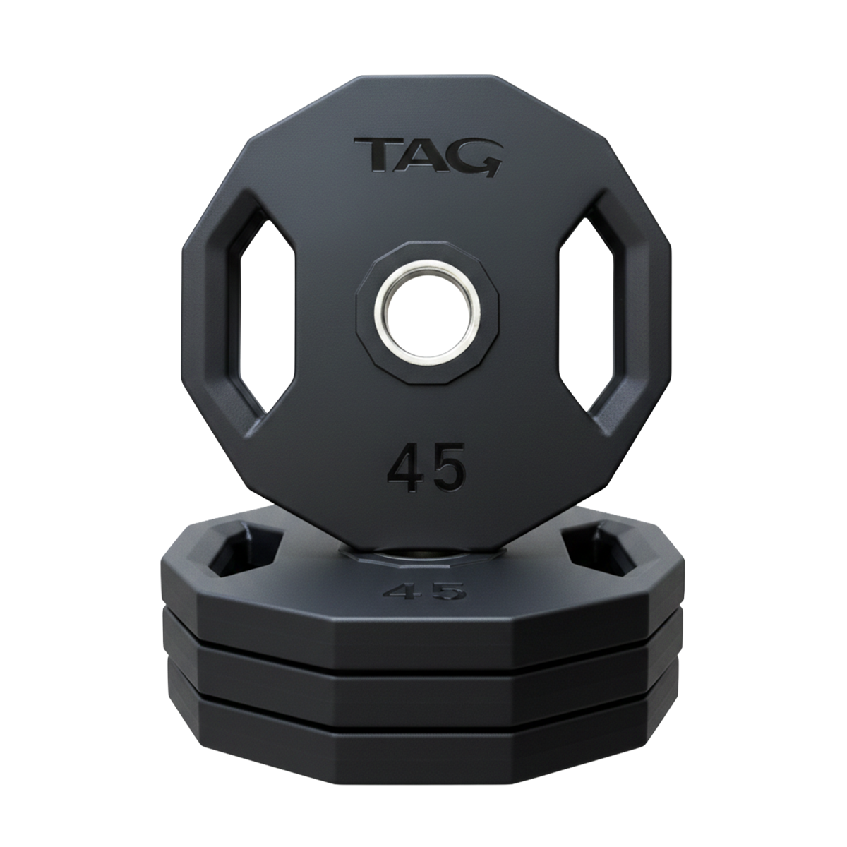 Tag Fitness 12-Sided Urethane Plate - Commercial fitness equipment