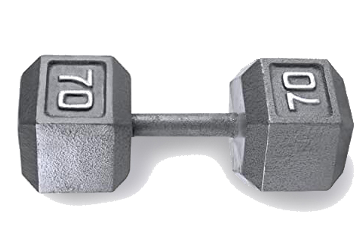 Apollo Athletics HD-5 to 100 Hex-dumbbell 5, 8, 10, 12, 15 to 100 LB