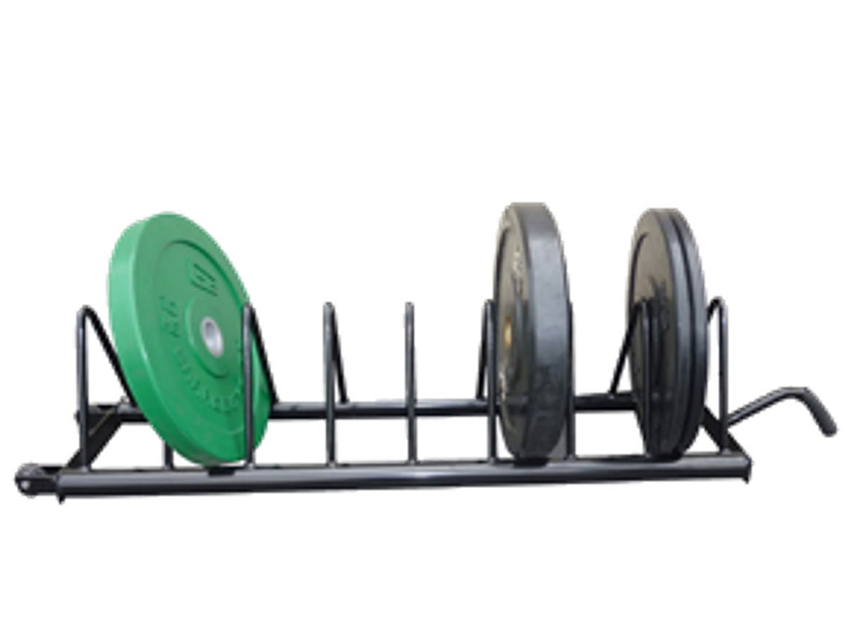 Apollo Athletics SRPT Bumper plate rack w wheel, W47" - Commercial fitness equipment