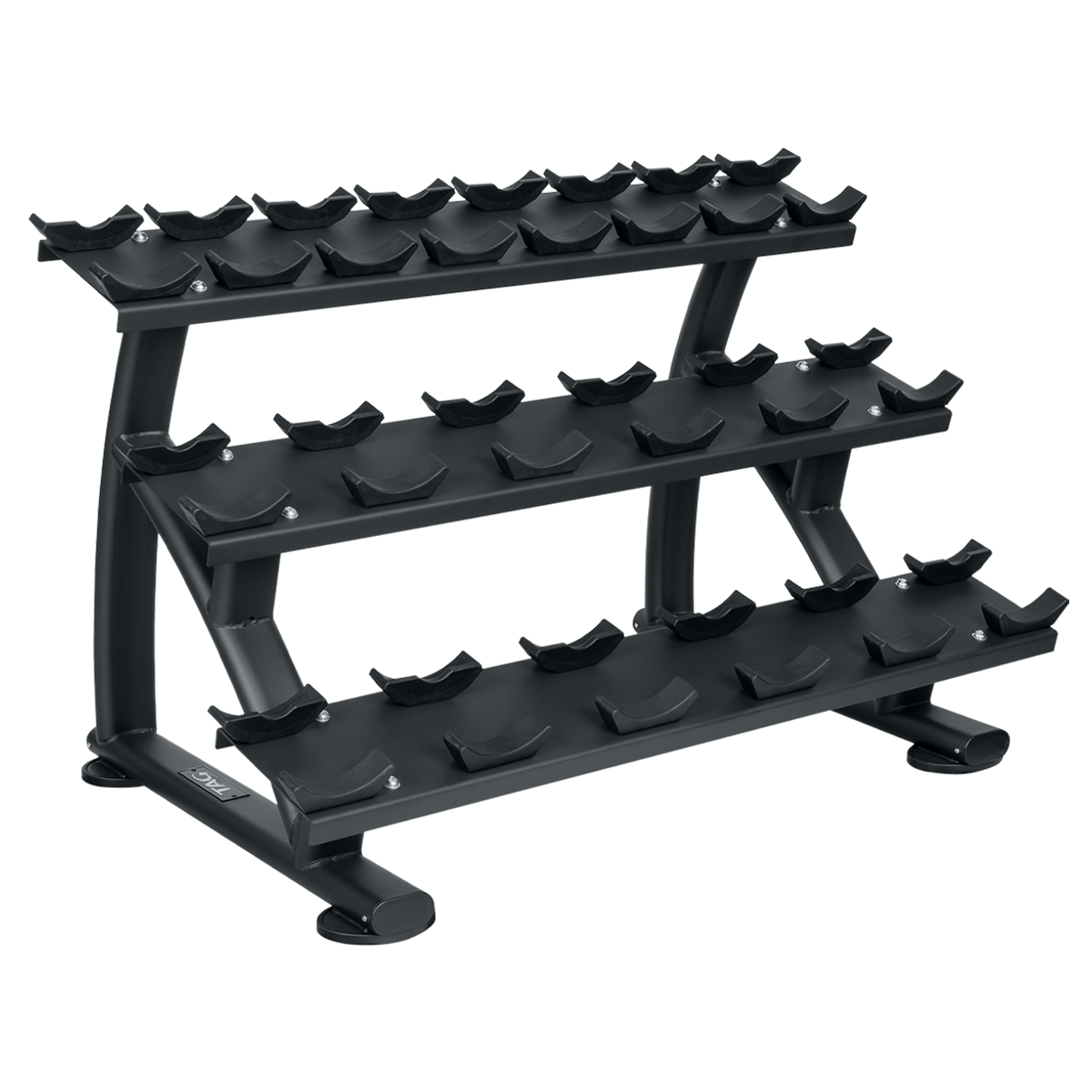 Tag Fitness 3-Tier Saddle Rack (10pair) - Commercial fitness equipment