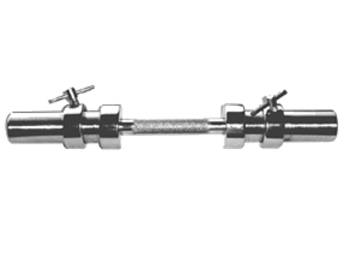 Apollo Athletics ODH-20 20" Olympic dumbbell handl with collars - Commercial fitness equipment