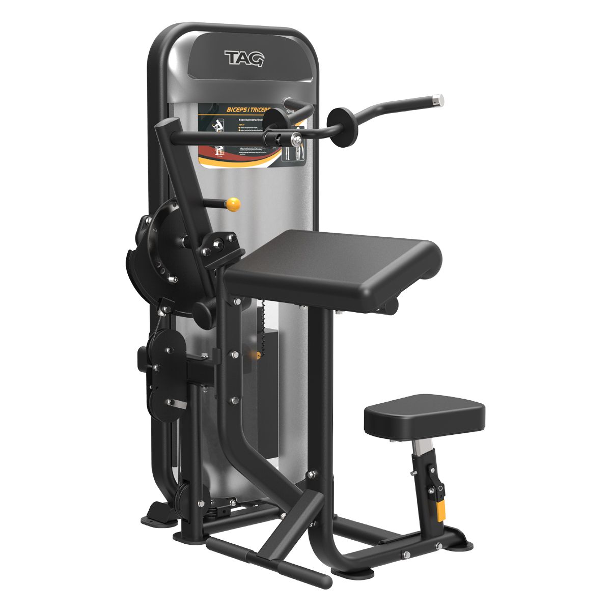 Tag Fitness Performance Line Bicep/Tricep Curl Dual Select - Commercial fitness equipment