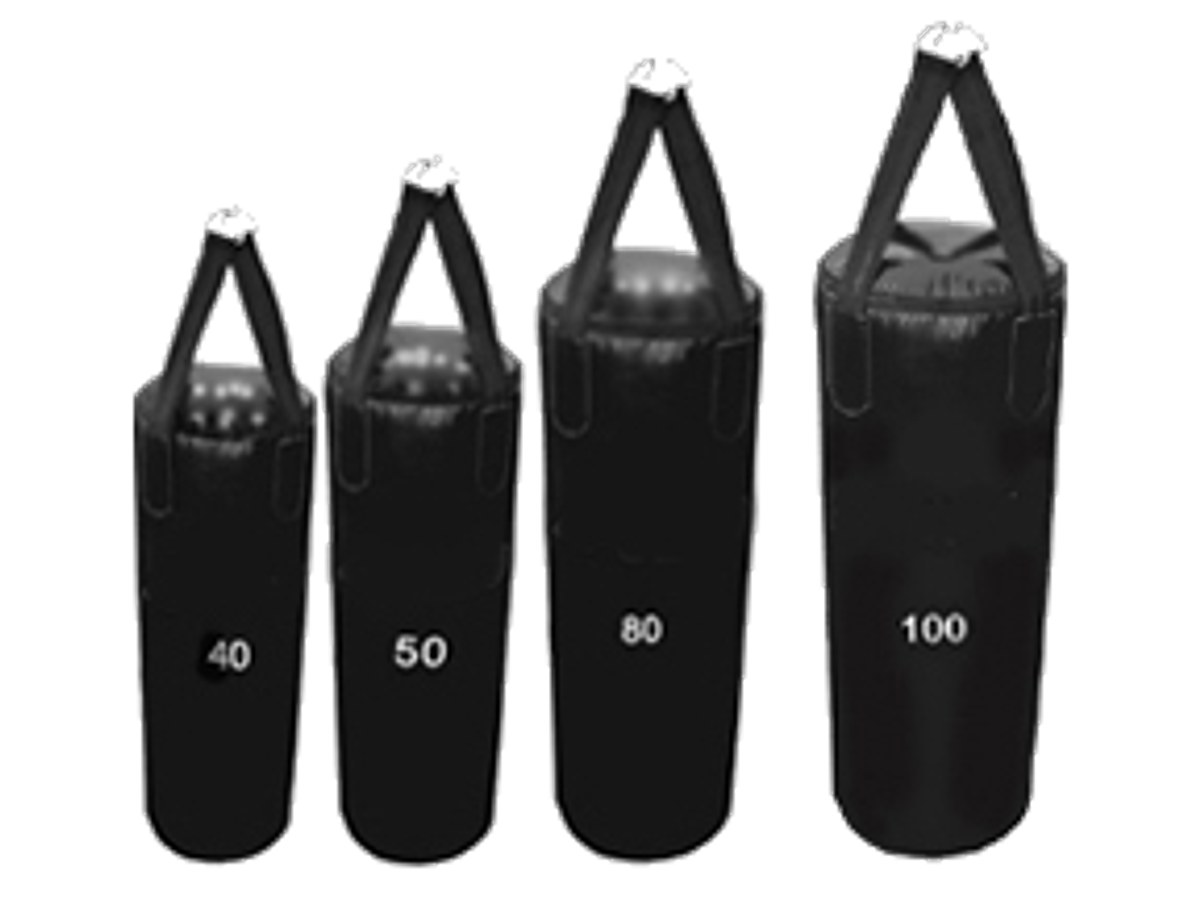 Apollo Athletics HVBG-40 to 100 Boxing punch bag, 40, 50, 80, 100 LB with strap (US made) - Commercial fitness equipment