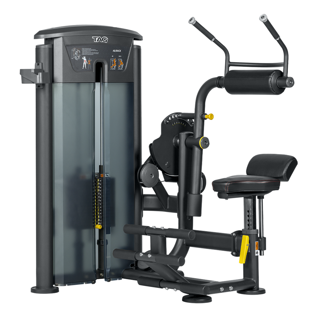 Tag Fitness ELITE Ab/Back Dual Select - Commercial fitness equipment