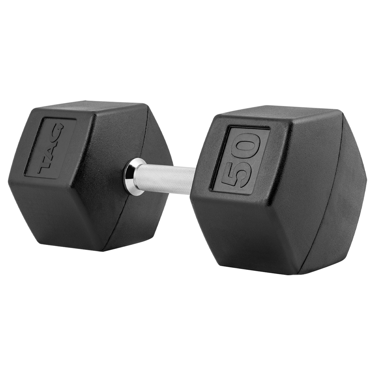 Tag Fitness HEX Rubber Dumbbell - Commercial fitness equipment
