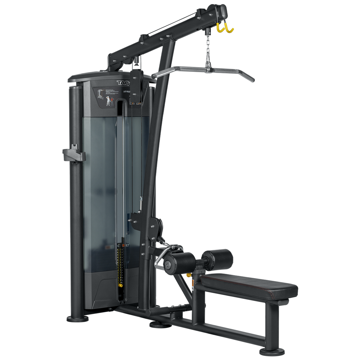 Tag Fitness ELITE Lat Pull/Row Dual Select - Commercial fitness equipment