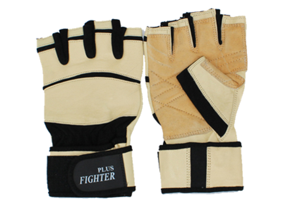 Apollo Athletics GV-L, GV-XL Leather Glove Large, Ex-Large, and Ex-Ex-Large sizes - Commercial fitness equipment