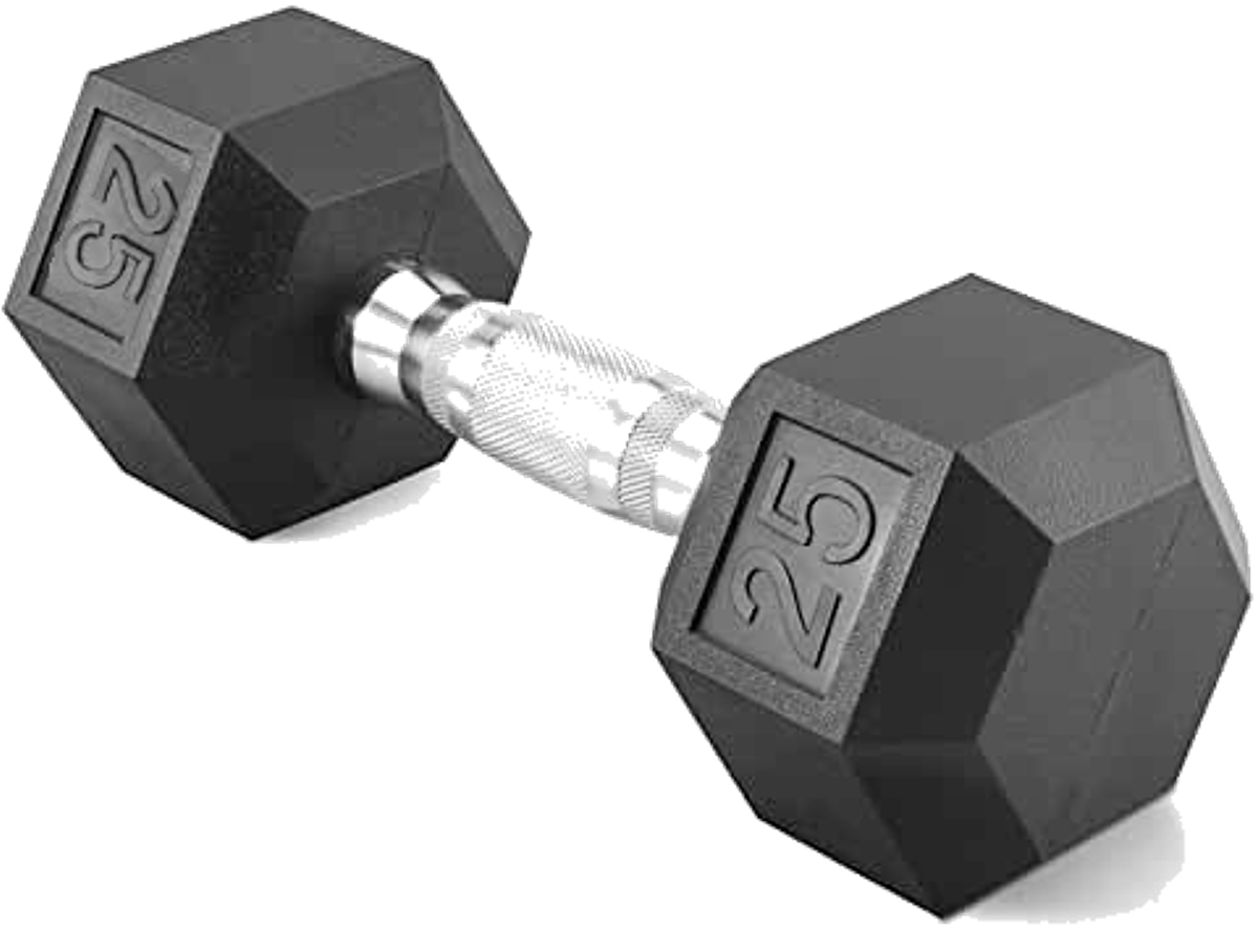 Apollo Athletics HDRS-3 to 100 Rubber-dumbbell 3, 5, 8, 10, 12, 15, 20 to 100 LB