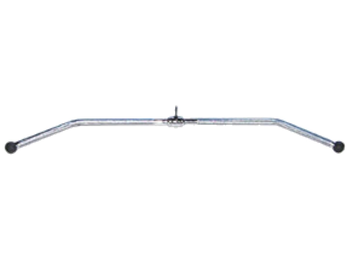 Apollo Athletics LBR- 48 48" lat bar w rubber ends - Commercial fitness equipment