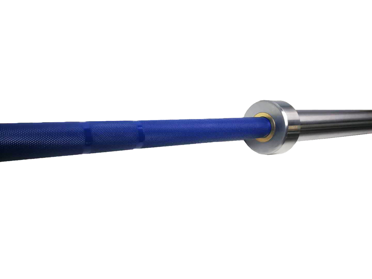 Apollo Athletics IR2224-Blue Ceramic Men Bar 28mm, Blue, 1000LB - Commercial fitness equipment