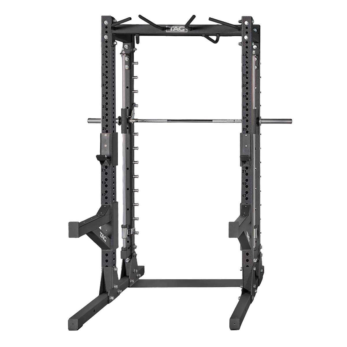 Tag Fitness Power Half Rack w/SMITH - Commercial fitness equipment