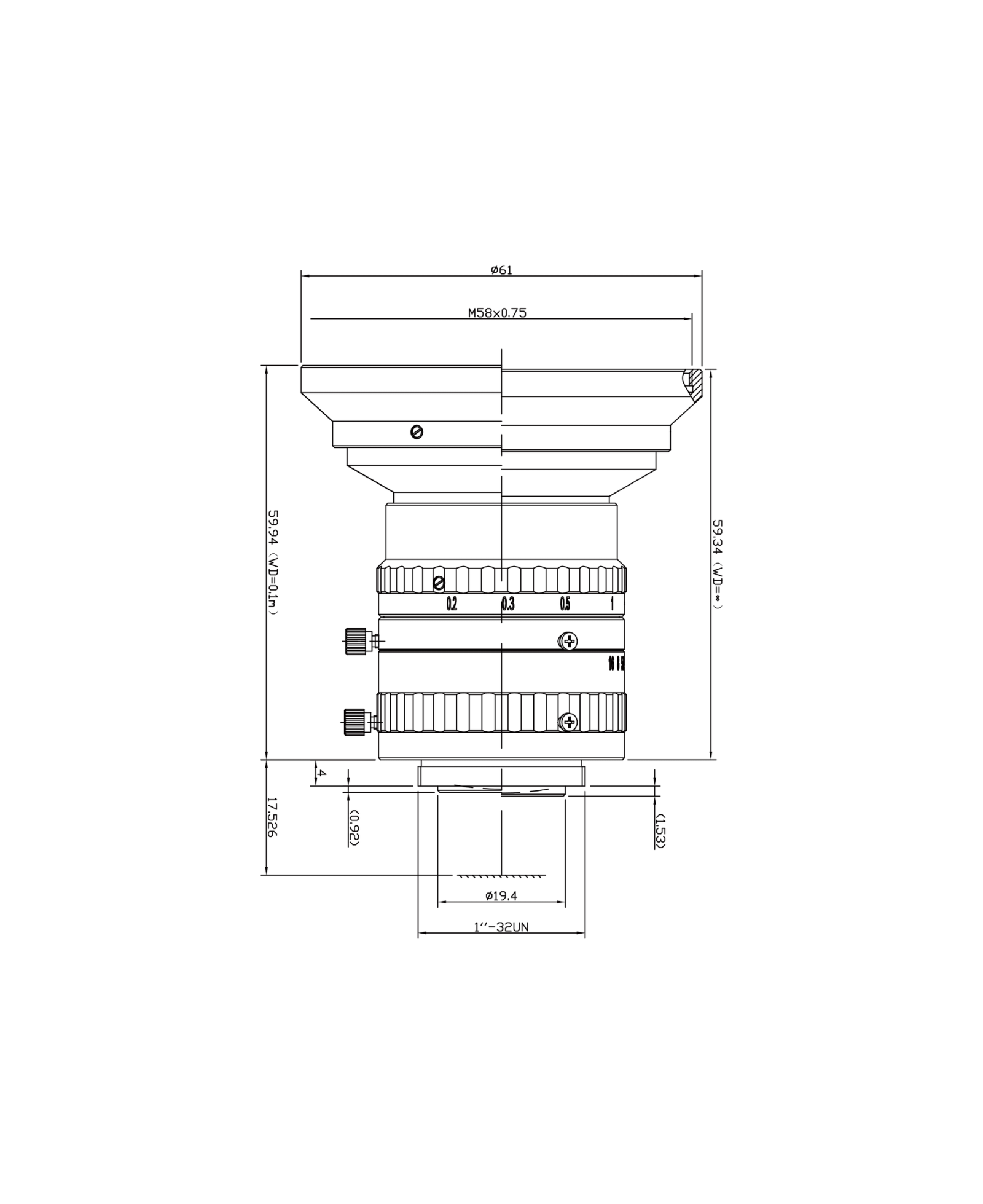 AZURE-NV0820M6M mechanical drawing