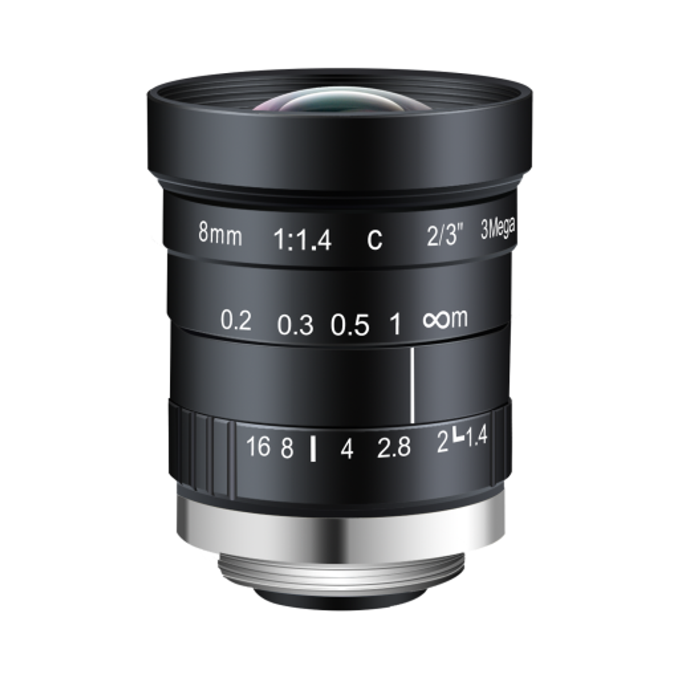 AZURE-0814M3M 8mm Machine Vision Lens