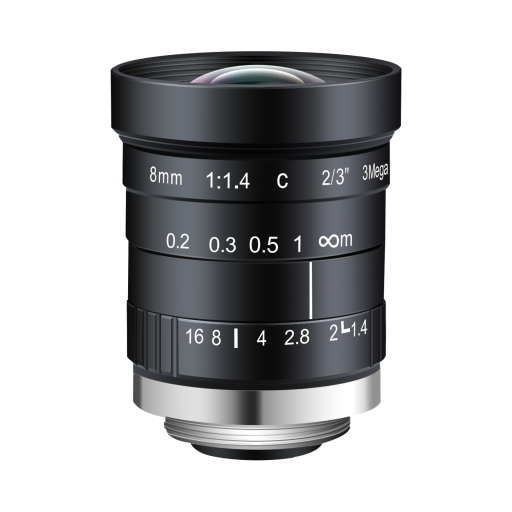 AZURE-0814M3M 8mm Machine Vision Lens