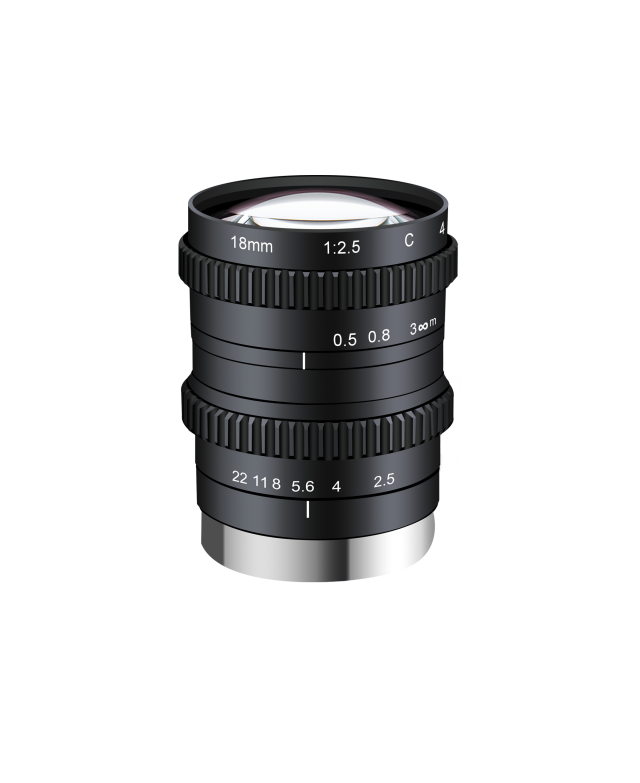 AZURE-1825XF 18mm Machine Vision Lens