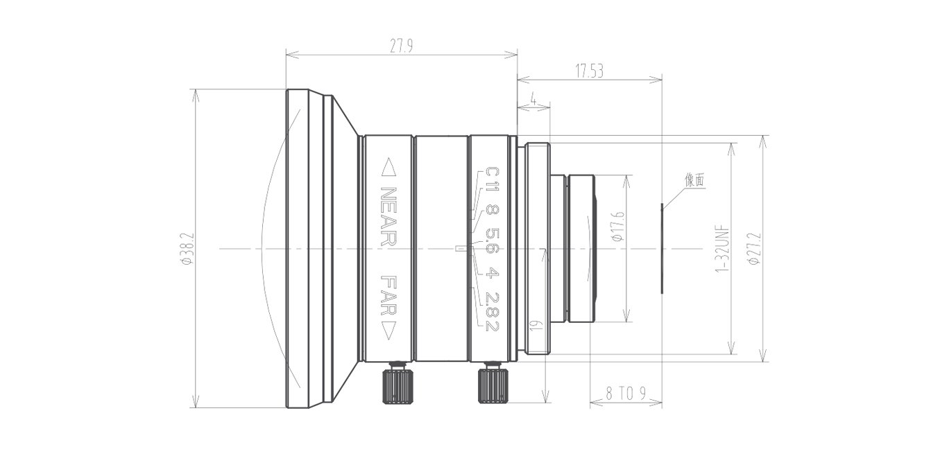 FA0401C mechanical drawing