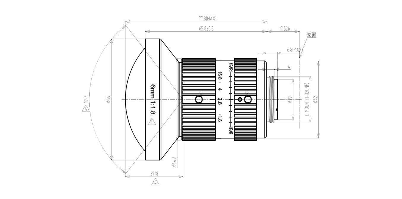 FA0615A mechanical drawing