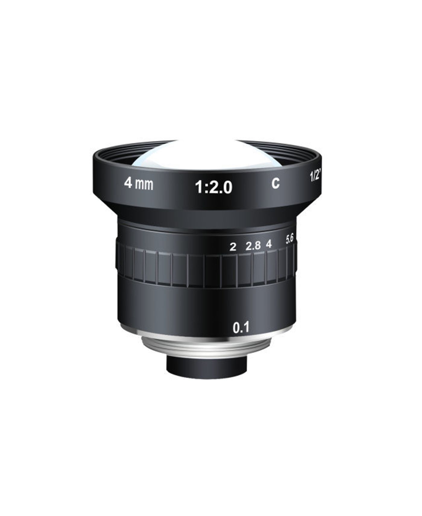 AZURE-0420MM 4mm Machine Vision Lens