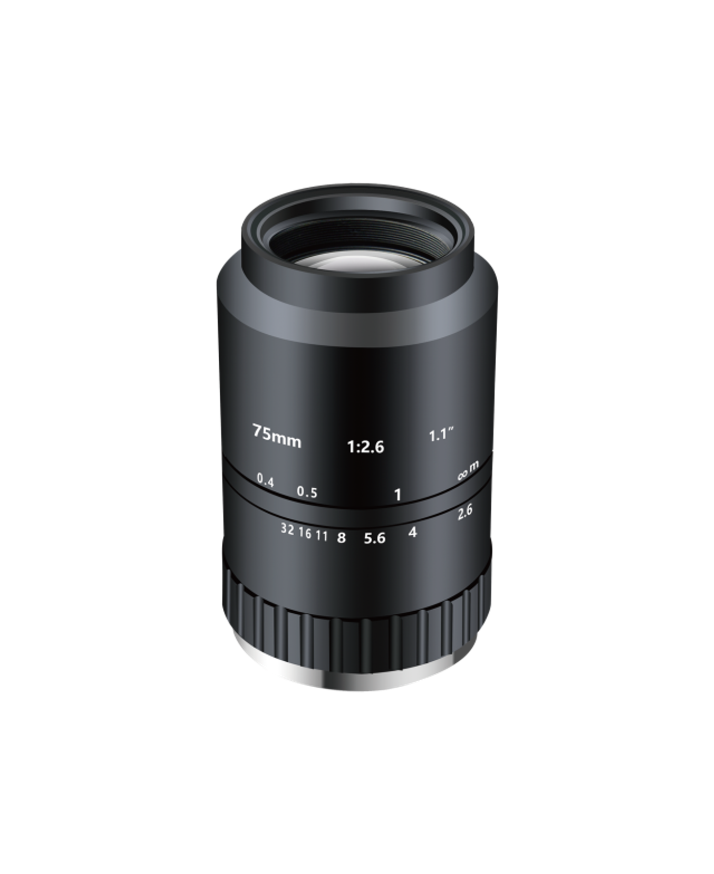 AZURE-7526ML12M 75mm Machine Vision Lens