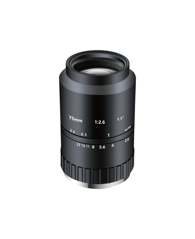 AZURE-7526ML12M 75mm Machine Vision Lens