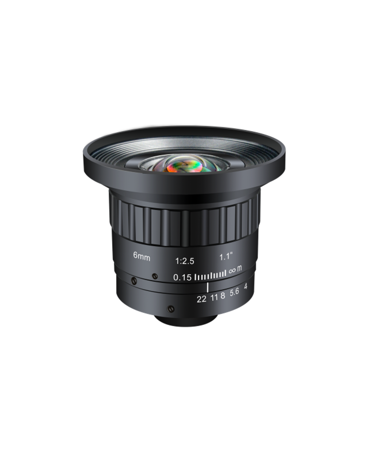 AZURE-0625ML12M 6mm Machine Vision Lens