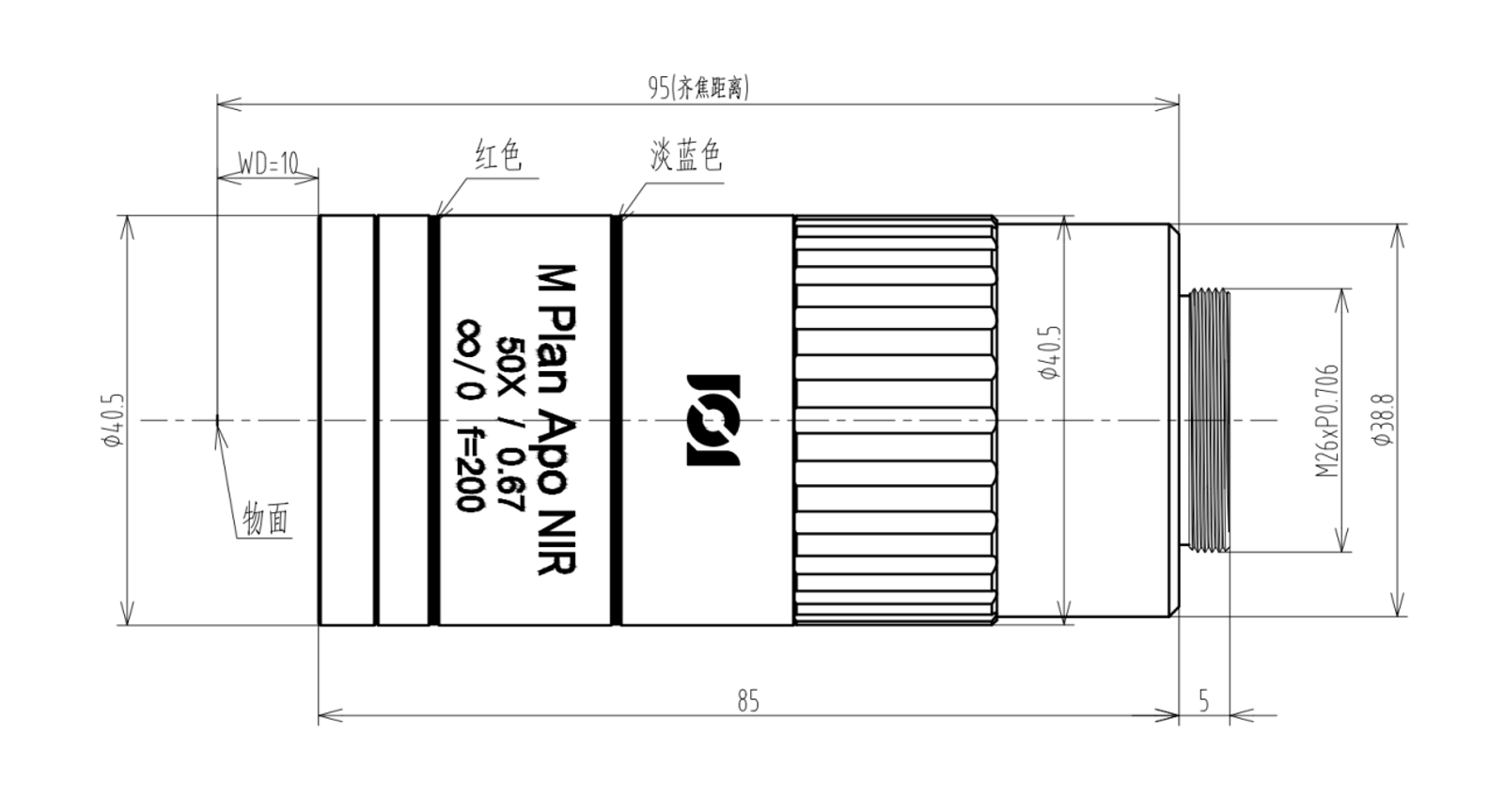 G-CA0467A mechanical drawing