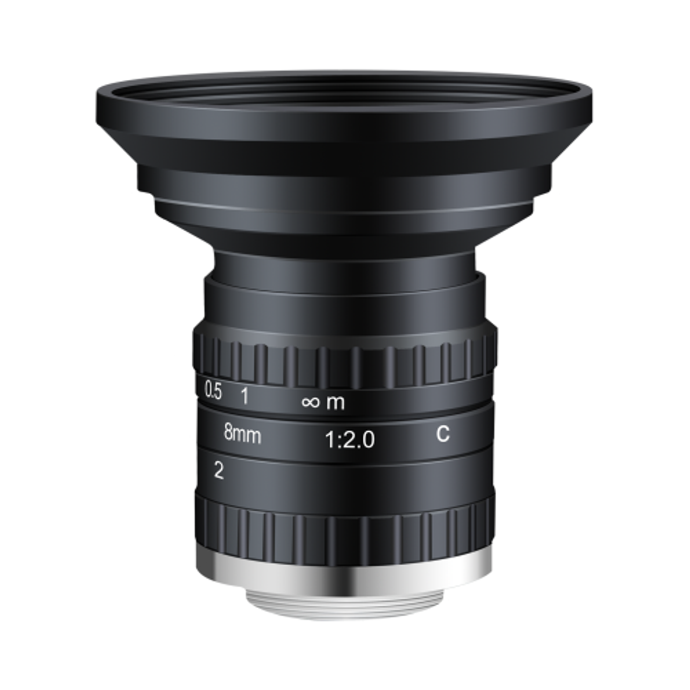AZURE-NV0820M6M 8mm Machine Vision Lens