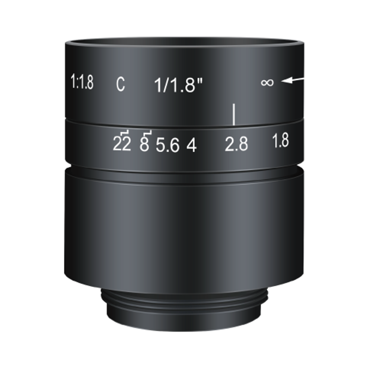 AZURE-DN0618TM 6.2mm Machine Vision Lens